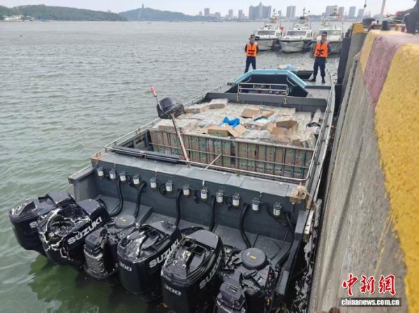 好易配资 广西防城港海警局连查2起涉嫌海上走私冻品案